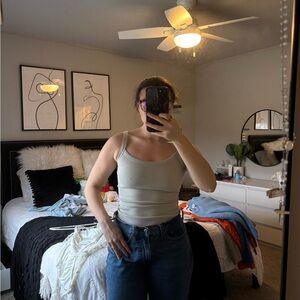 Abercrombie & Fitch Ribbed Tank Bodysuit!